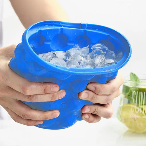 Brezzia IceChill — Seau à Glaçons Silicone Portable