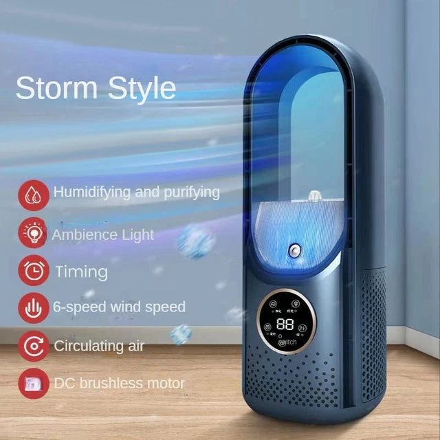 Brezzia SilentBreeze — Ventilateur Sans Lames USB 6 Vitesses
